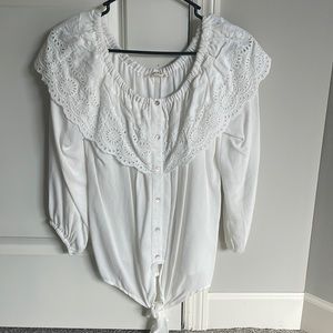 Off the shoulder top!